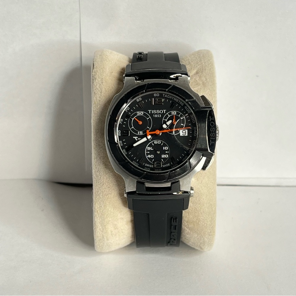 Tissot Black Chronograph Watch